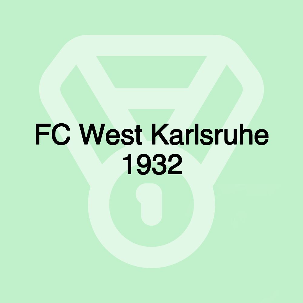 FC West Karlsruhe 1932
