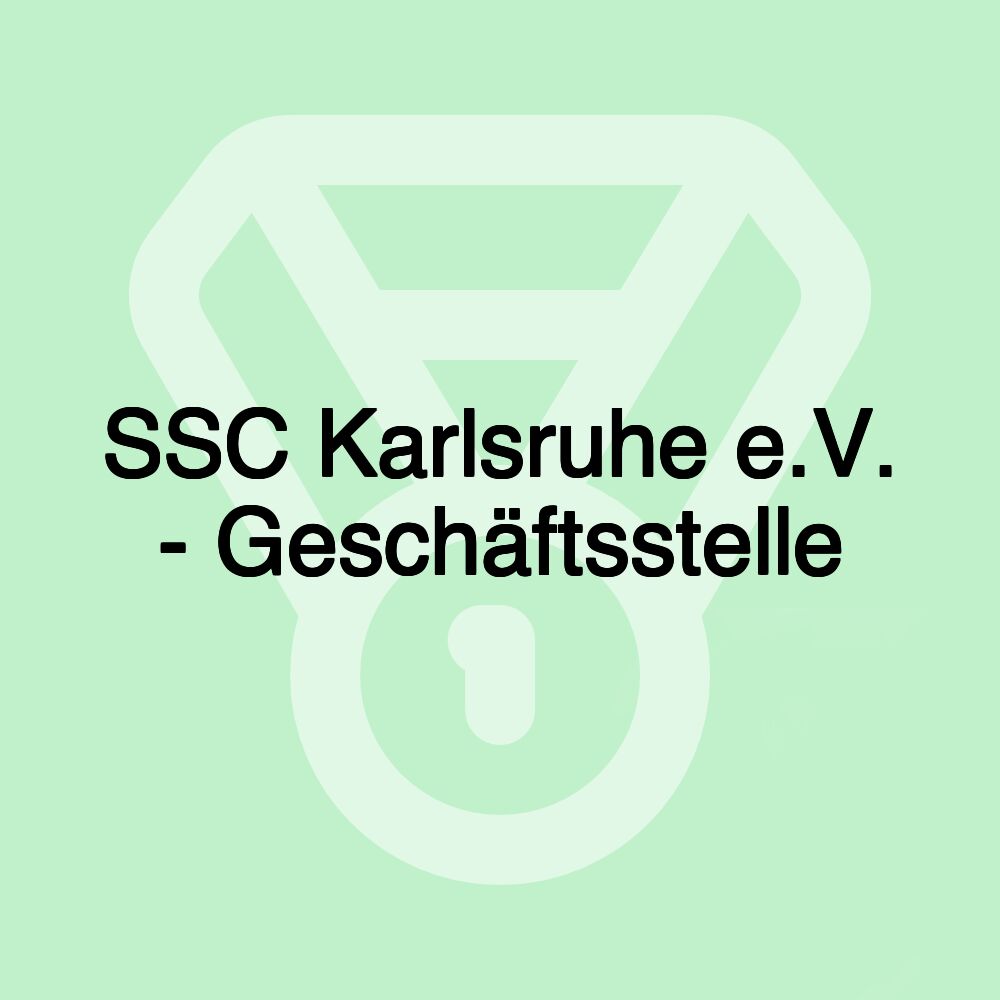 SSC Karlsruhe e.V. - Geschäftsstelle