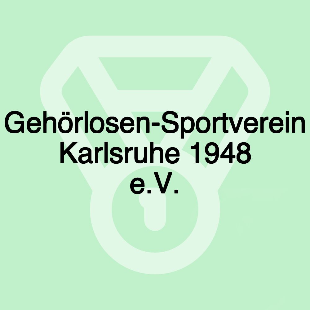 Gehörlosen-Sportverein Karlsruhe 1948 e.V.