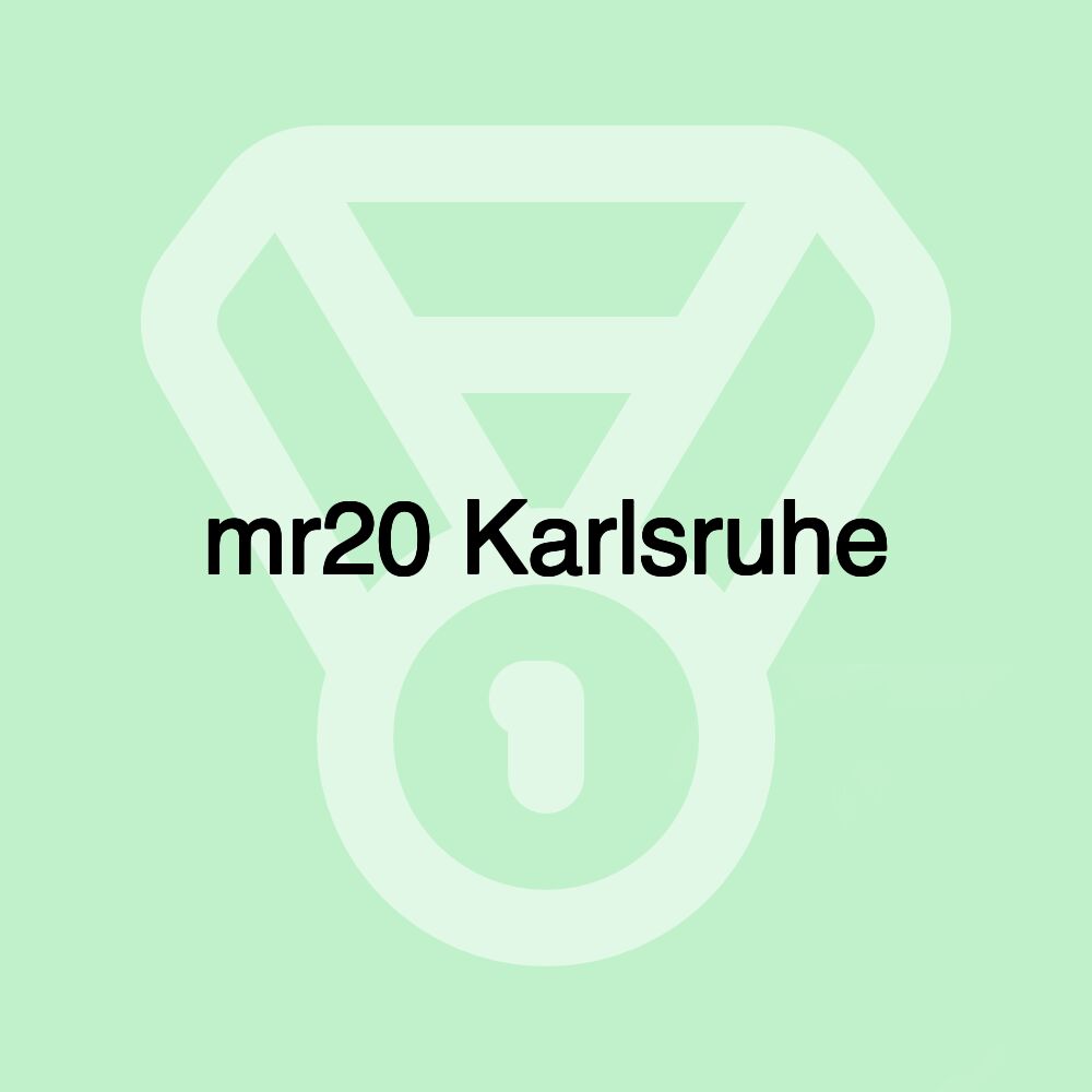 mr20 Karlsruhe