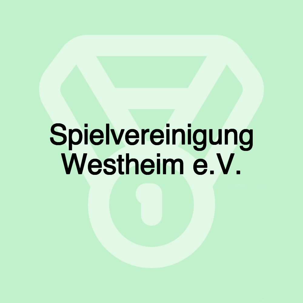 Spielvereinigung Westheim e.V. Spielvereinigung Westheim e.V.