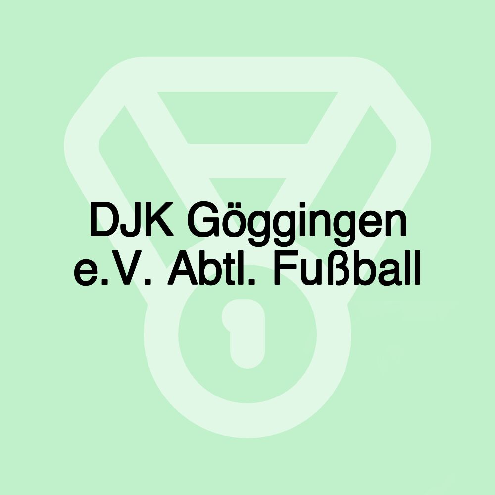 DJK Göggingen e.V. Abtl. Fußball