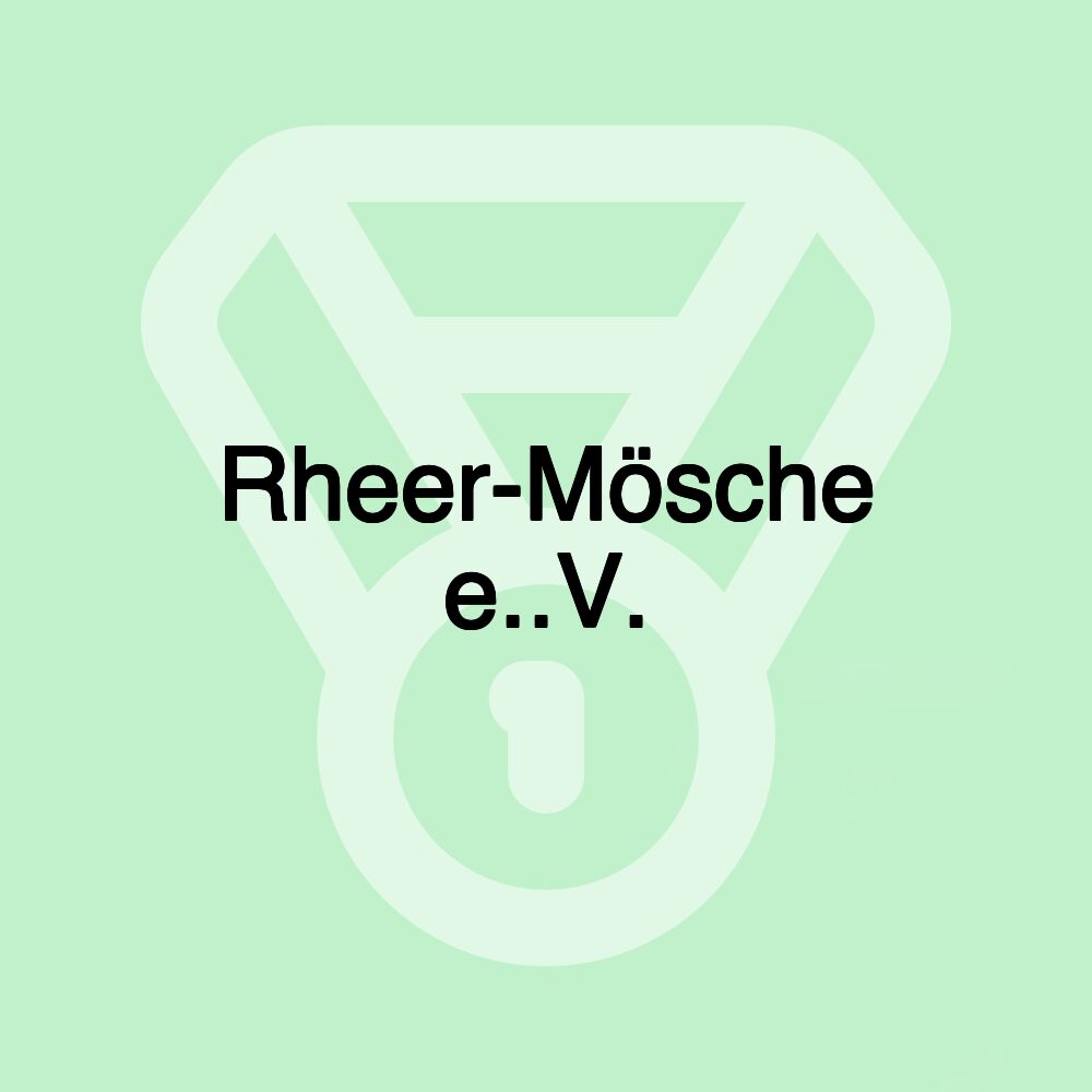 Rheer-Mösche e..V. Rheer-Mösche e..V.