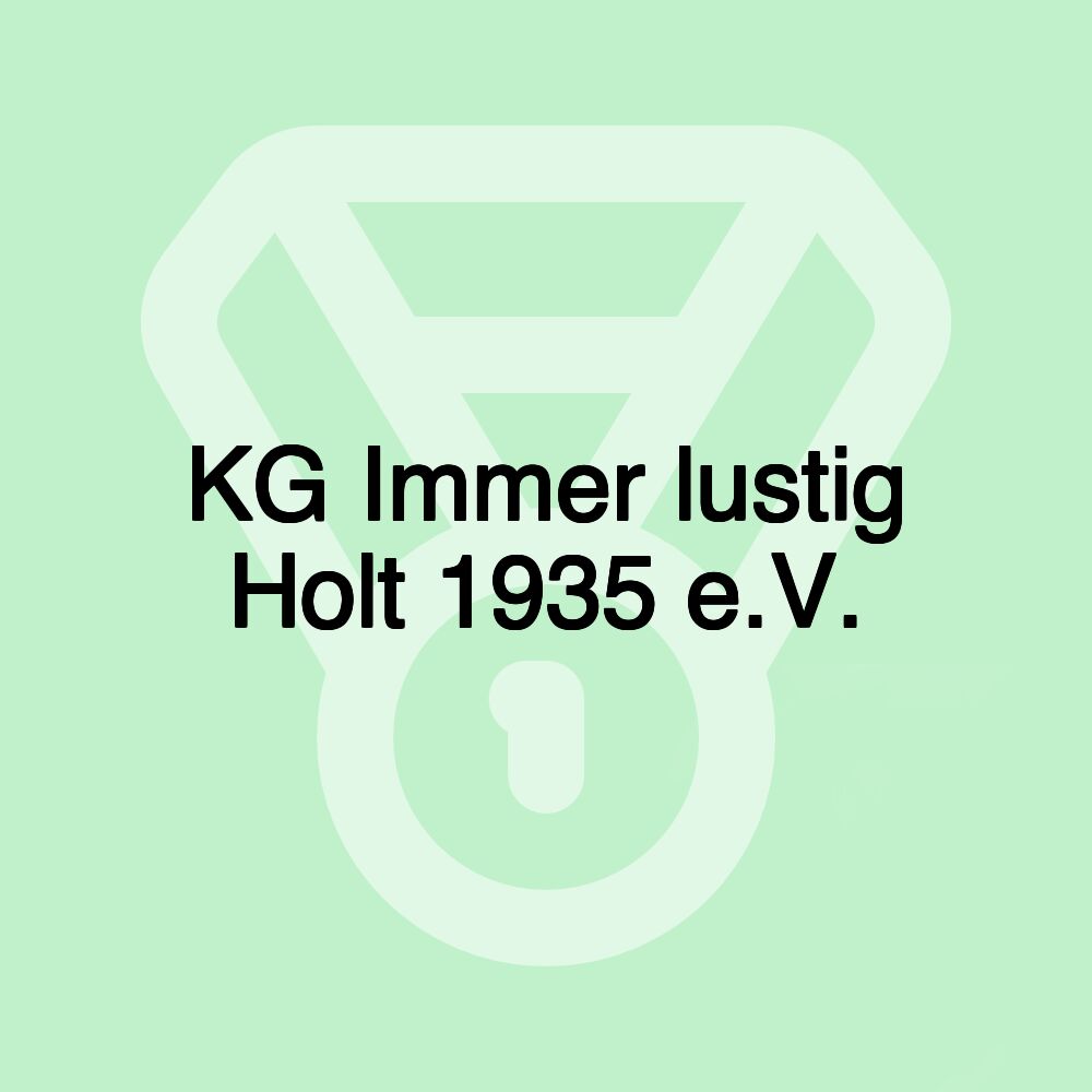 KG Immer lustig Holt 1935 e.V.