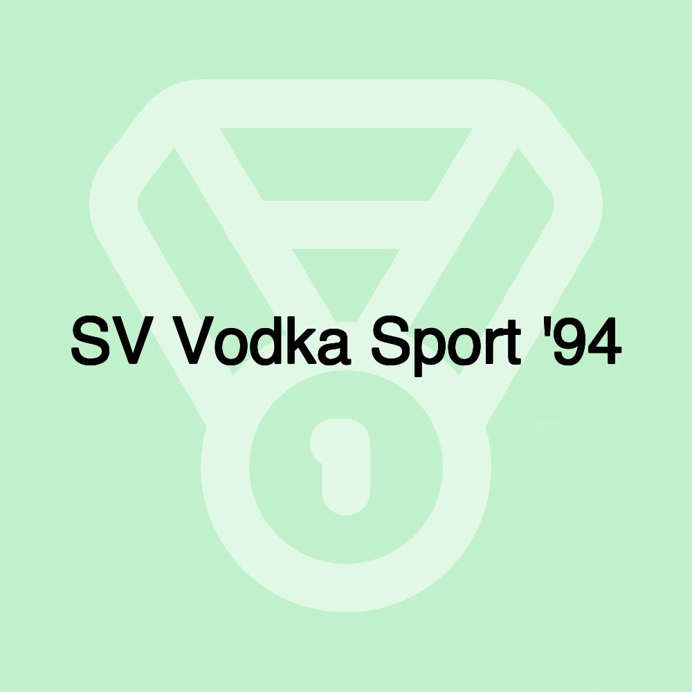 SV Vodka Sport '94 SV Vodka Sport '94