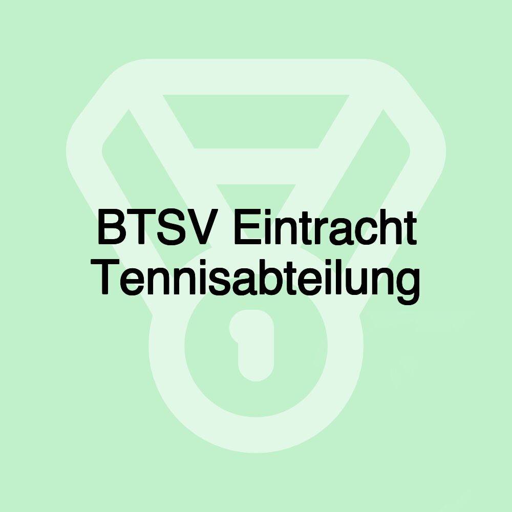 BTSV Eintracht Tennisabteilung