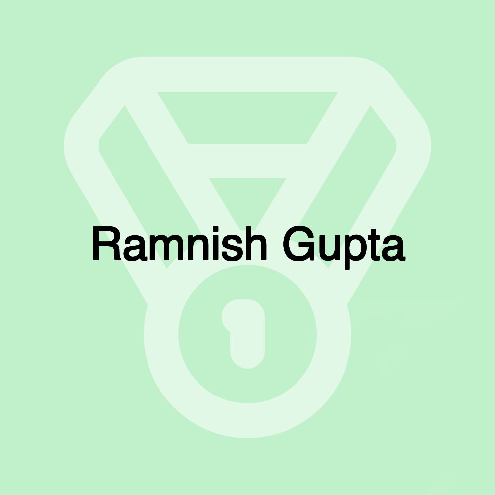 Ramnish Gupta