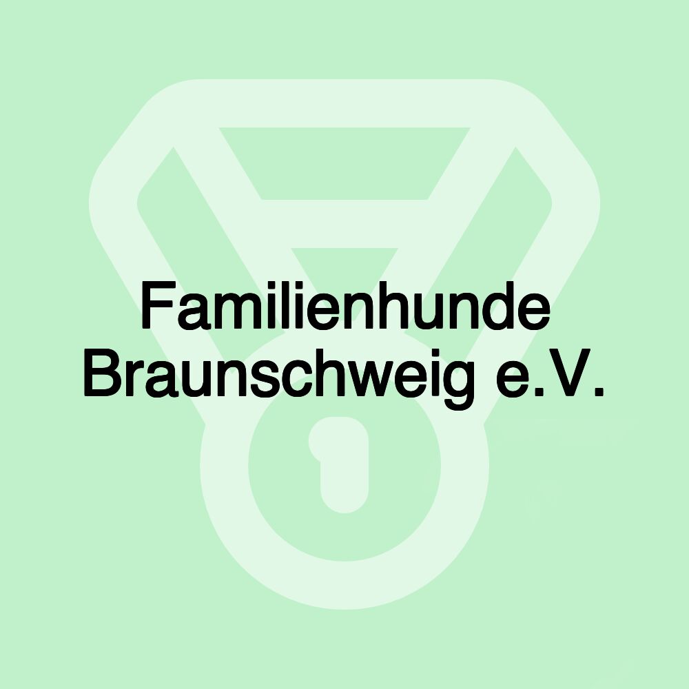 Familienhunde Braunschweig e.V. Familienhunde Braunschweig e.V.