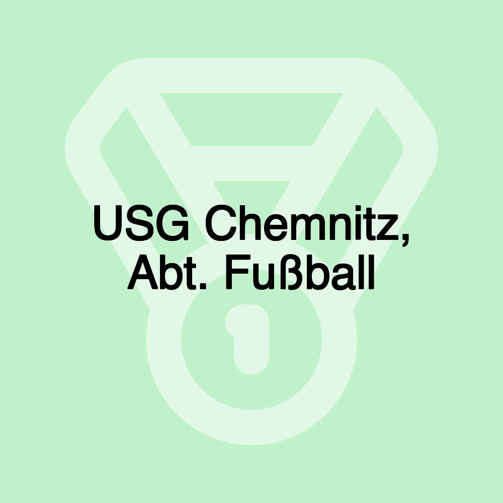 USG Chemnitz, Abt. Fußball