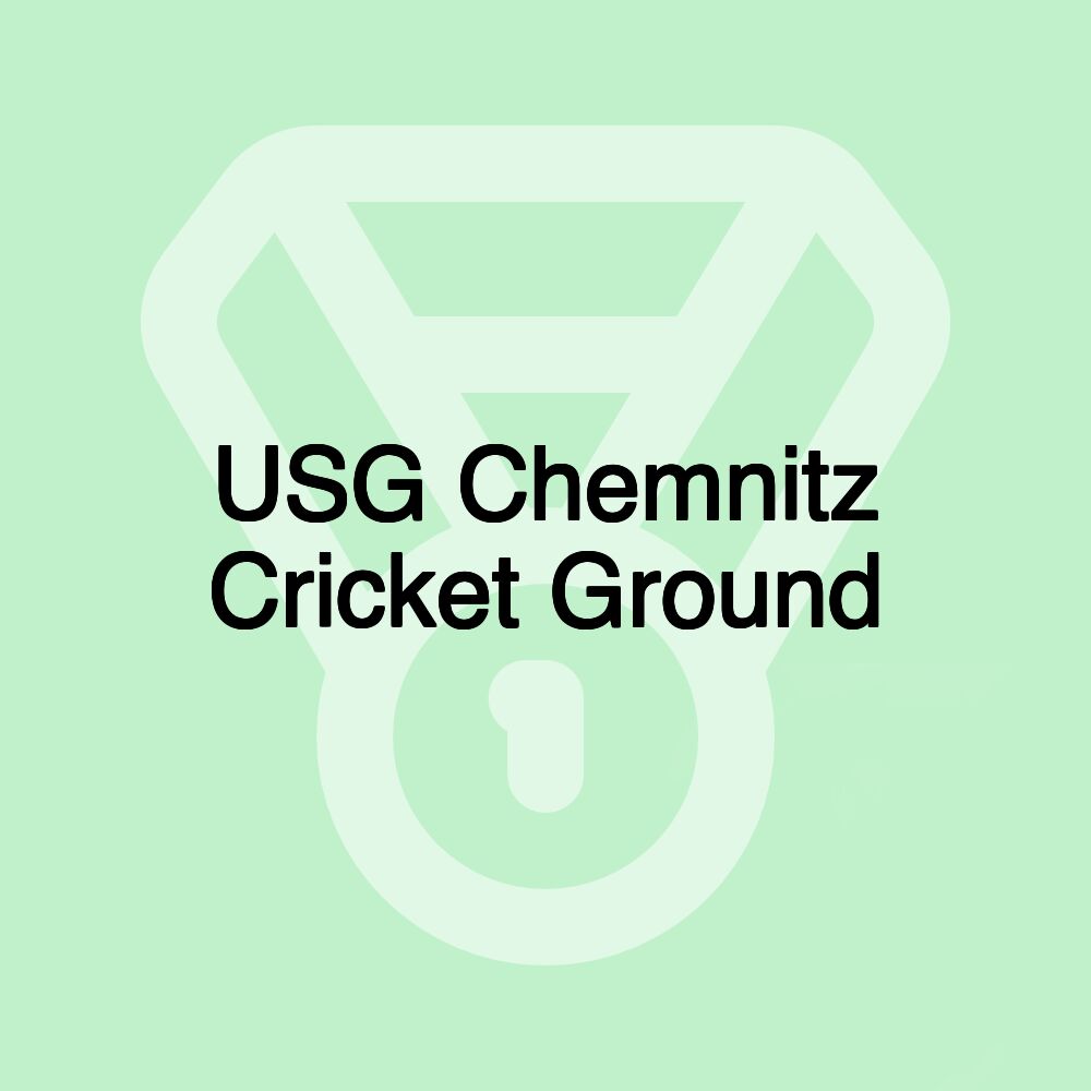USG Chemnitz Cricket Ground