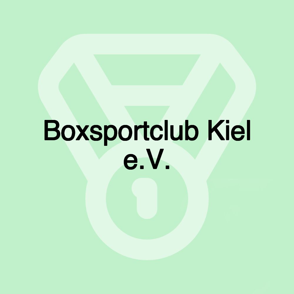 Boxsportclub Kiel e.V.
