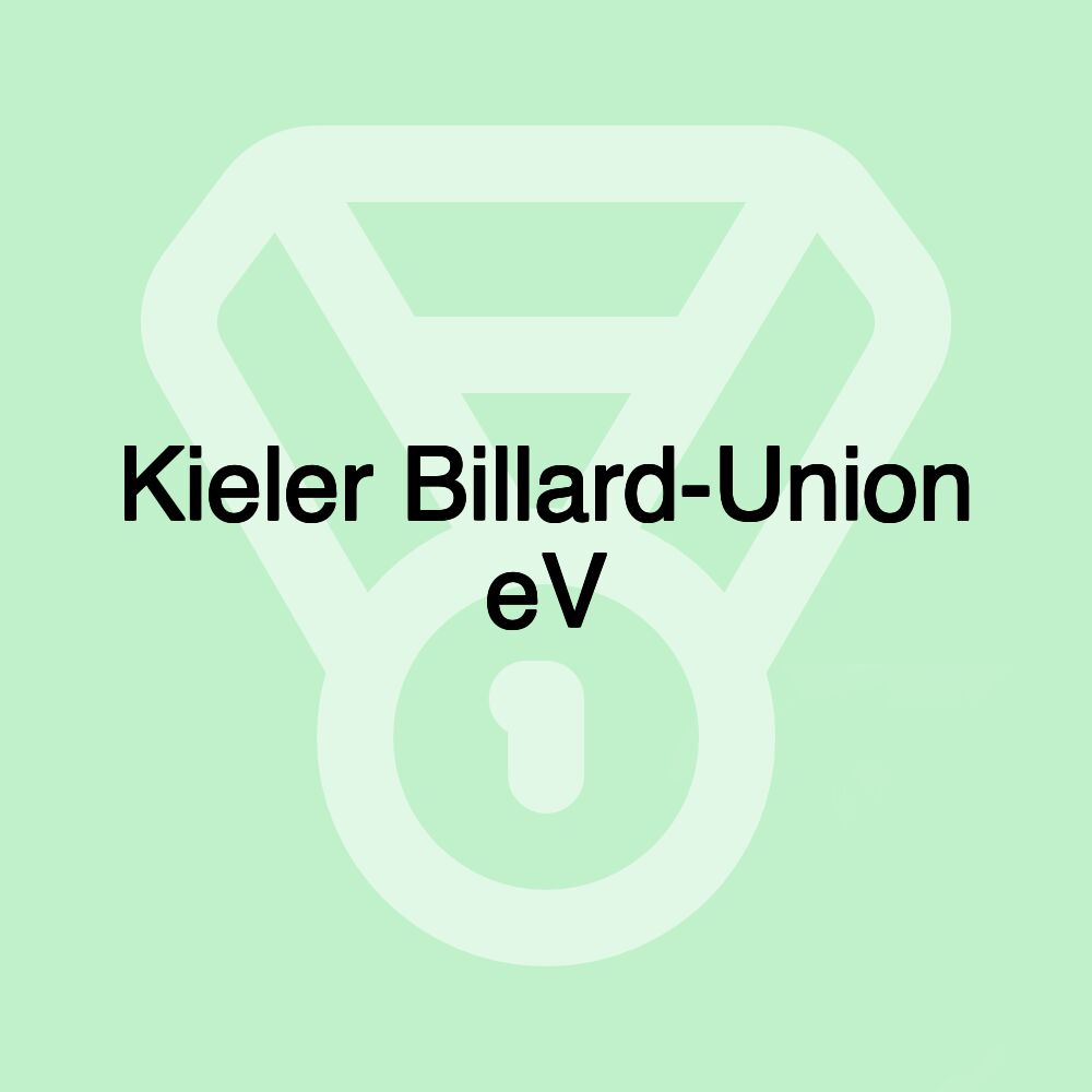 Kieler Billard-Union eV