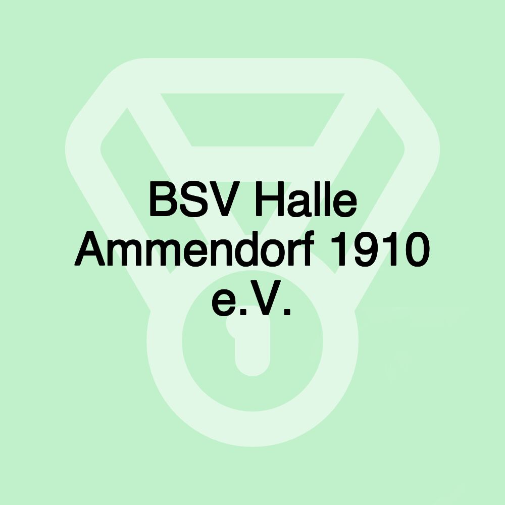 BSV Halle Ammendorf 1910 e.V. BSV Halle Ammendorf 1910 e.V.