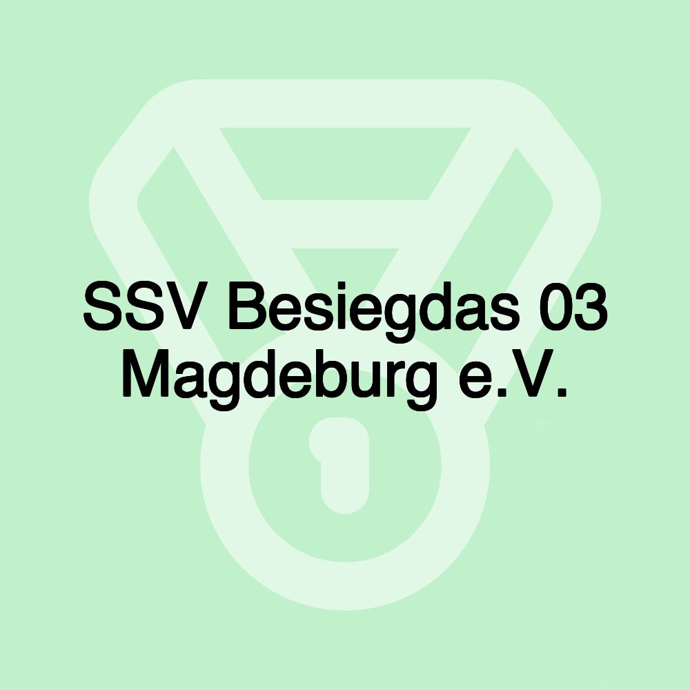 SSV Besiegdas 03 Magdeburg e.V. SSV Besiegdas 03 Magdeburg e.V.