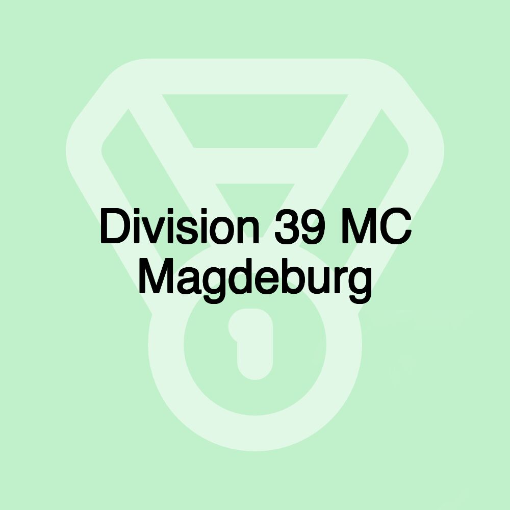 Division 39 MC Magdeburg Division 39 MC Magdeburg
