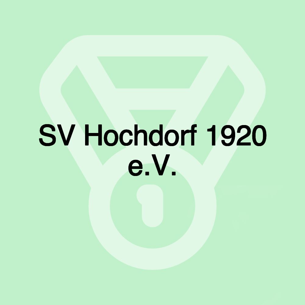 SV Hochdorf 1920 e.V.