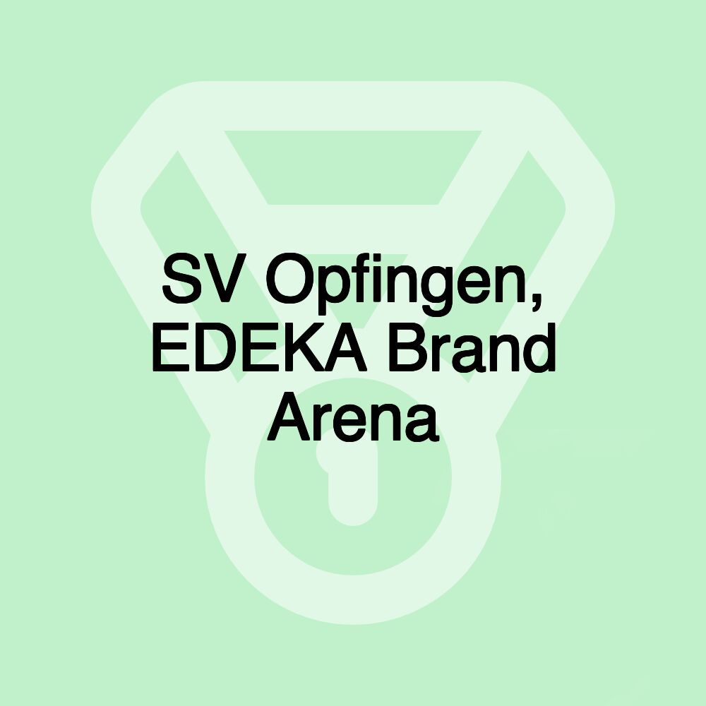 SV Opfingen, EDEKA Brand Arena