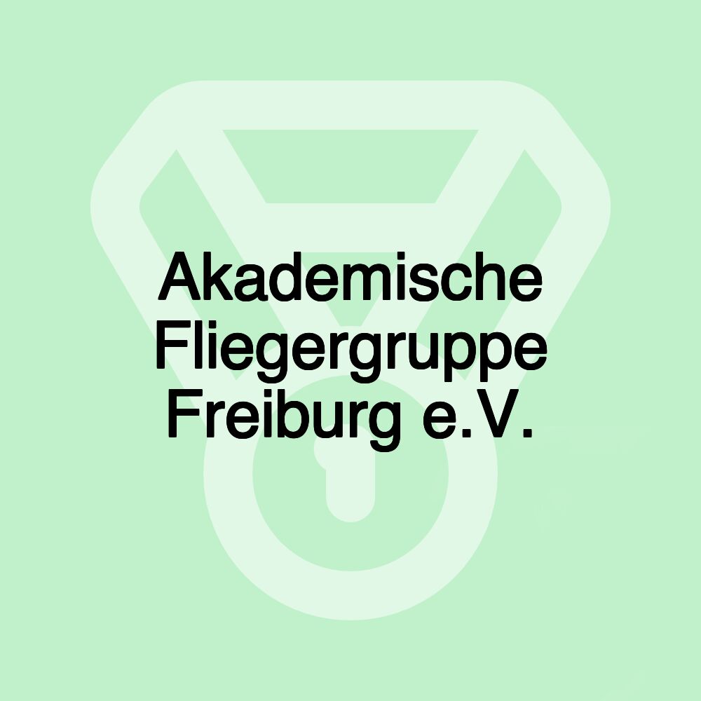 Akademische Fliegergruppe Freiburg e.V.