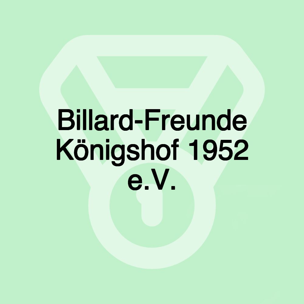 Billard-Freunde Königshof 1952 e.V.