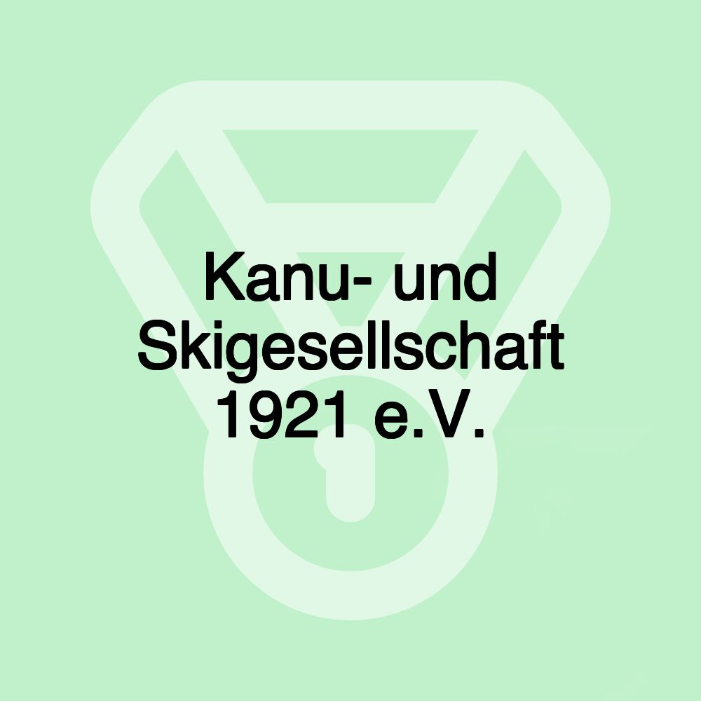 Kanu- und Skigesellschaft 1921 e.V.