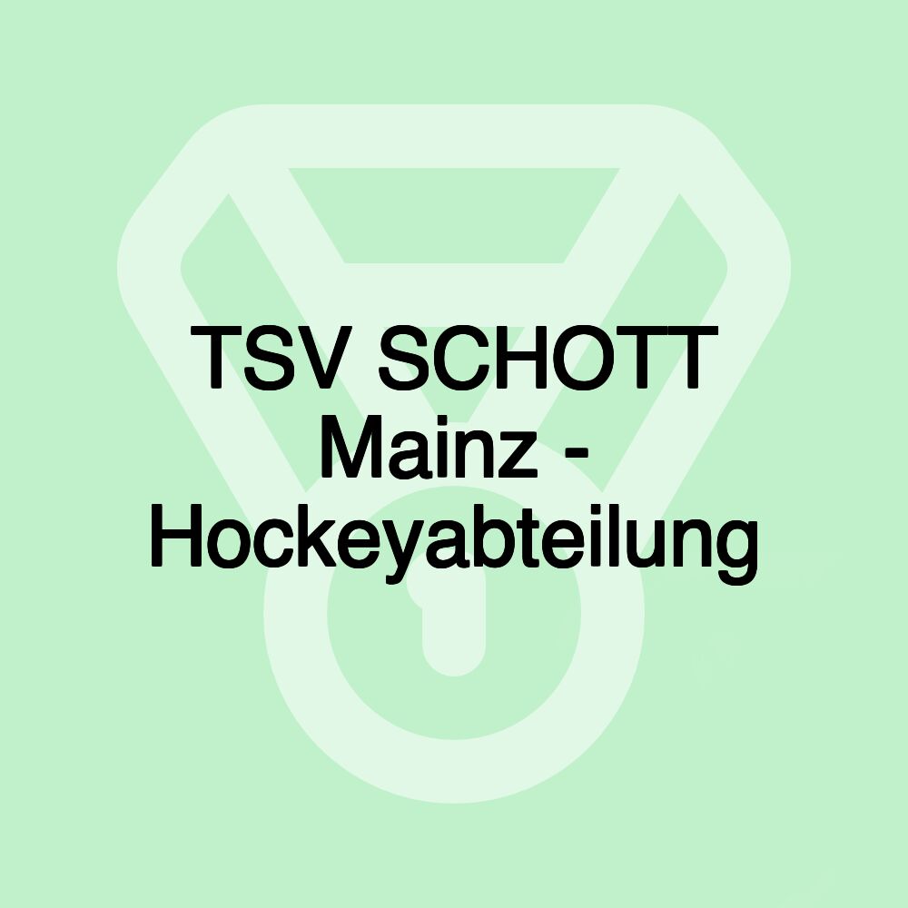 TSV SCHOTT Mainz - Hockeyabteilung