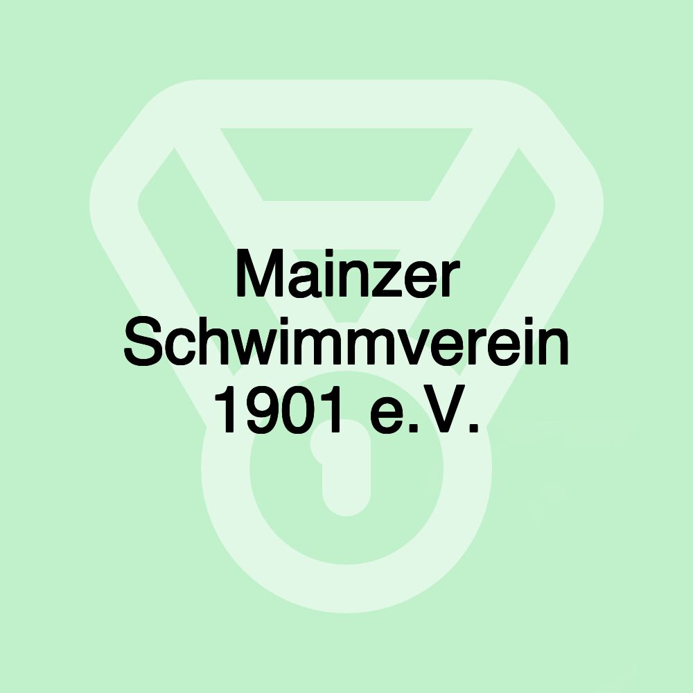 Mainzer Schwimmverein 1901 e.V. Mainzer Schwimmverein 1901 e.V.
