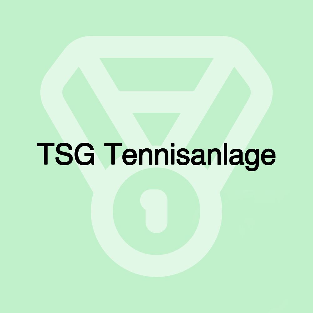 TSG Tennisanlage TSG Tennisanlage