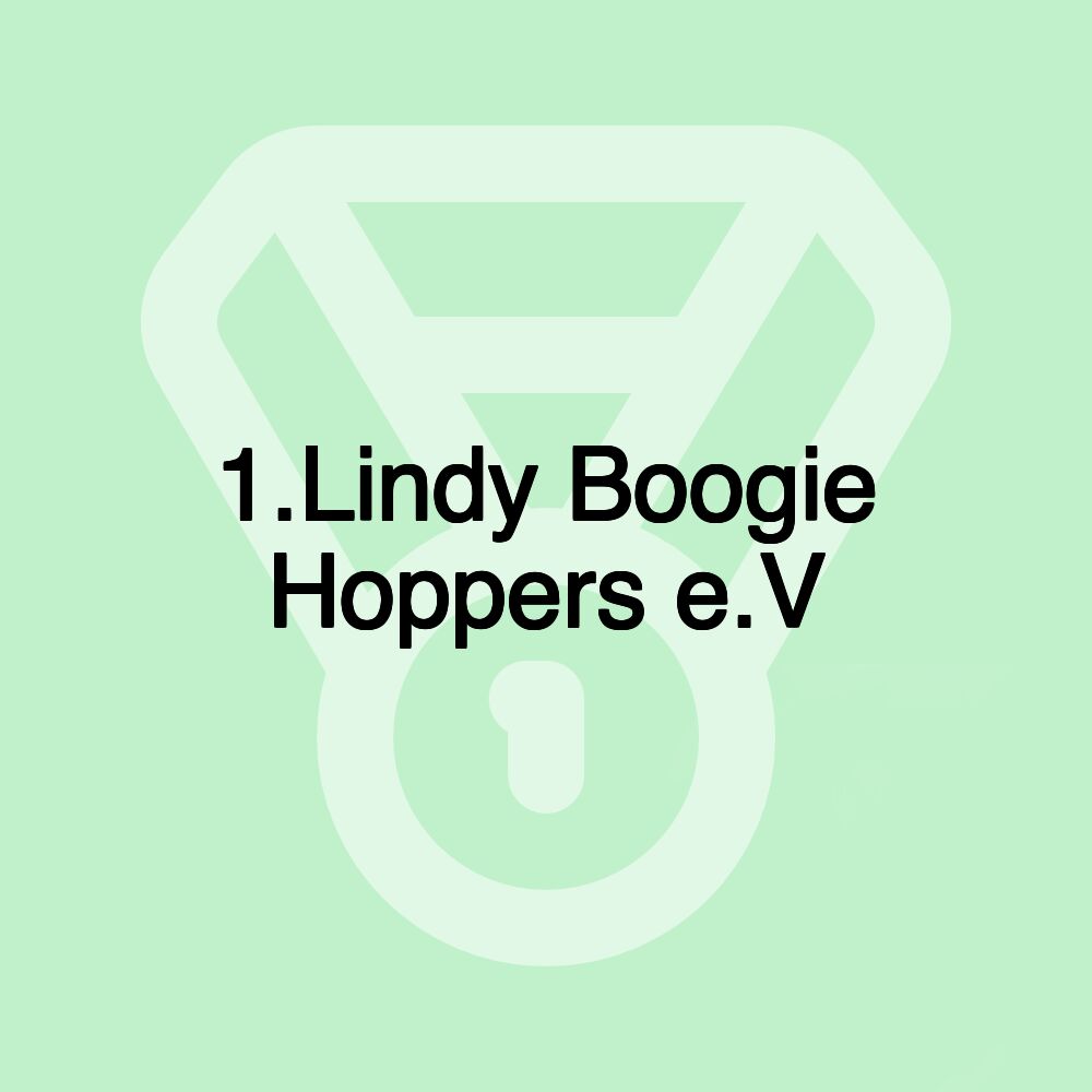 1.Lindy Boogie Hoppers e.V