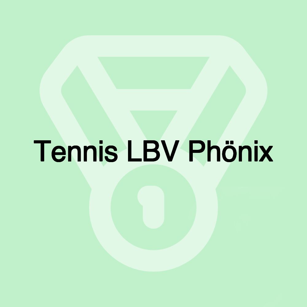 Tennis LBV Phönix