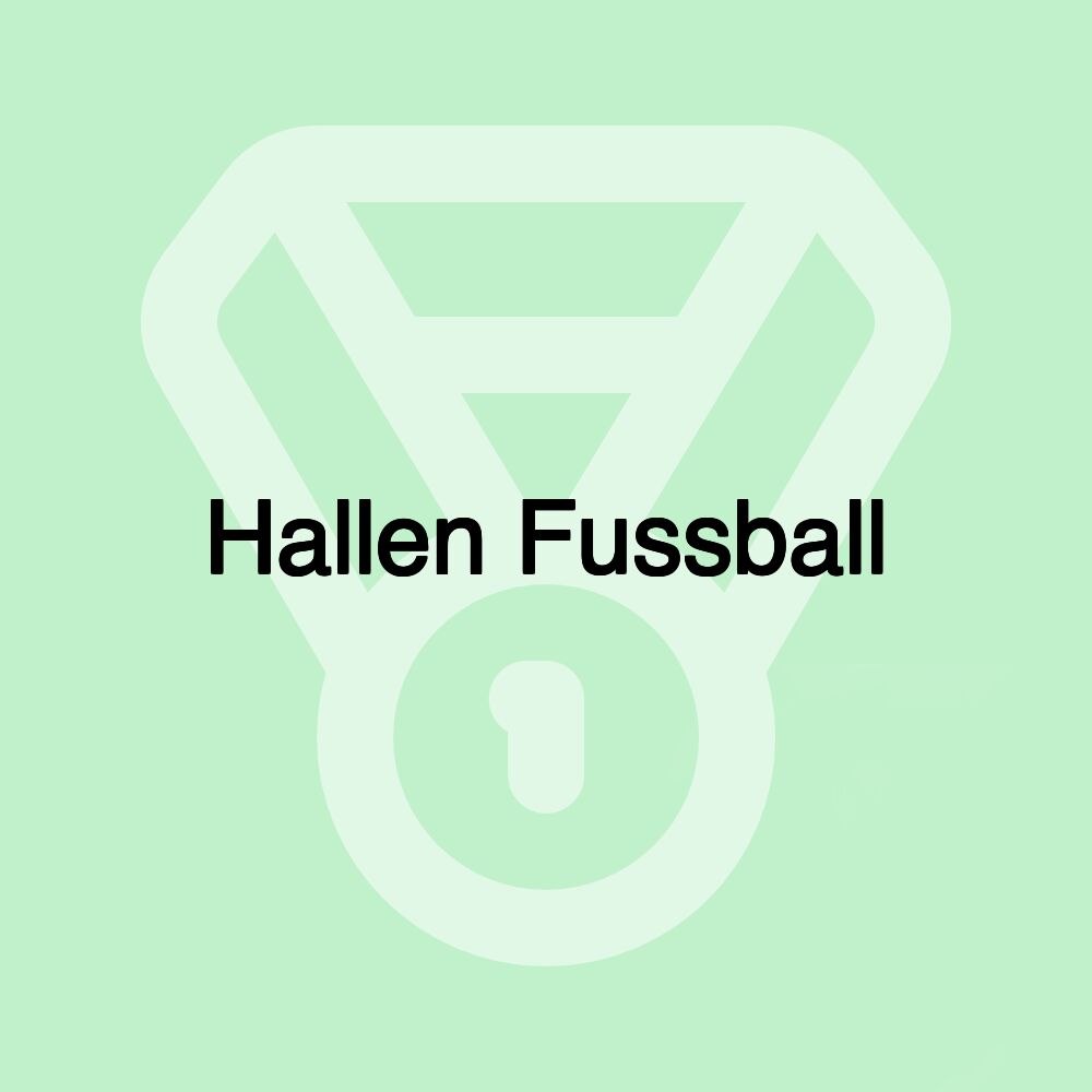 Hallen Fussball