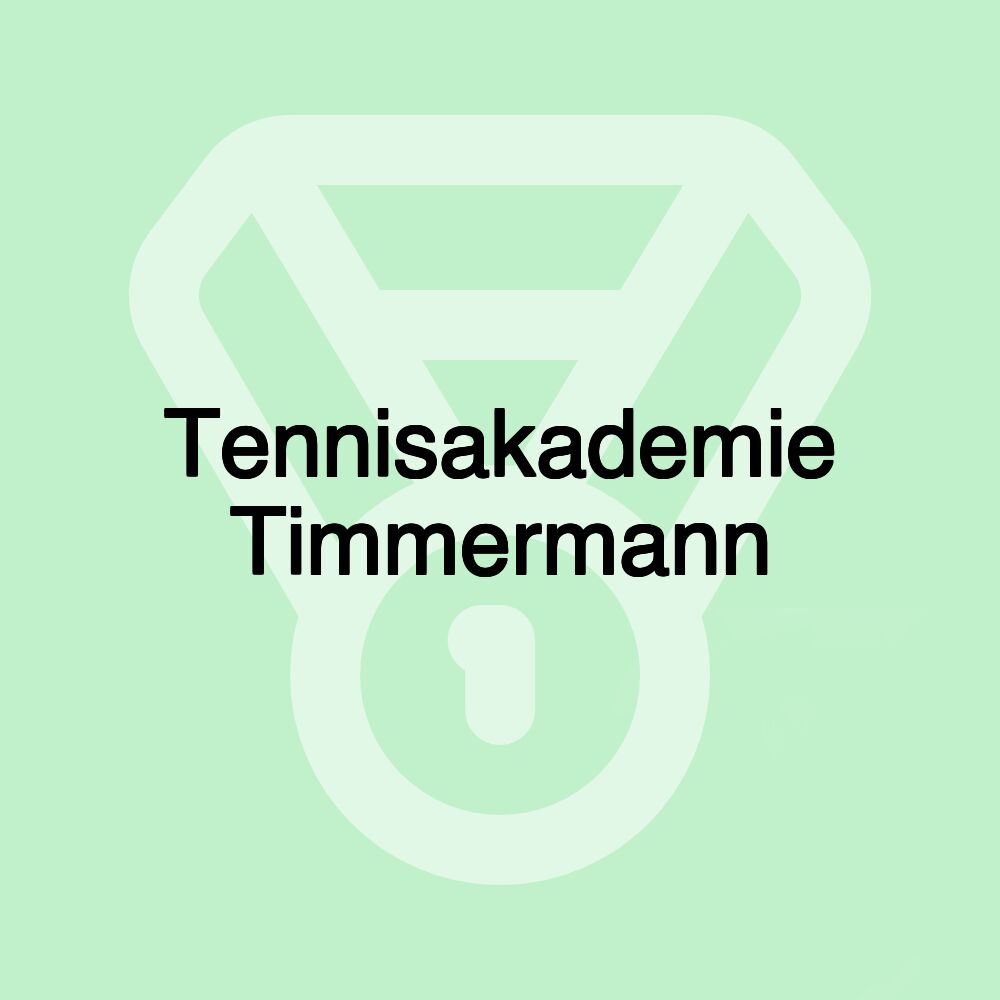 Tennisakademie Timmermann Tennisakademie Timmermann