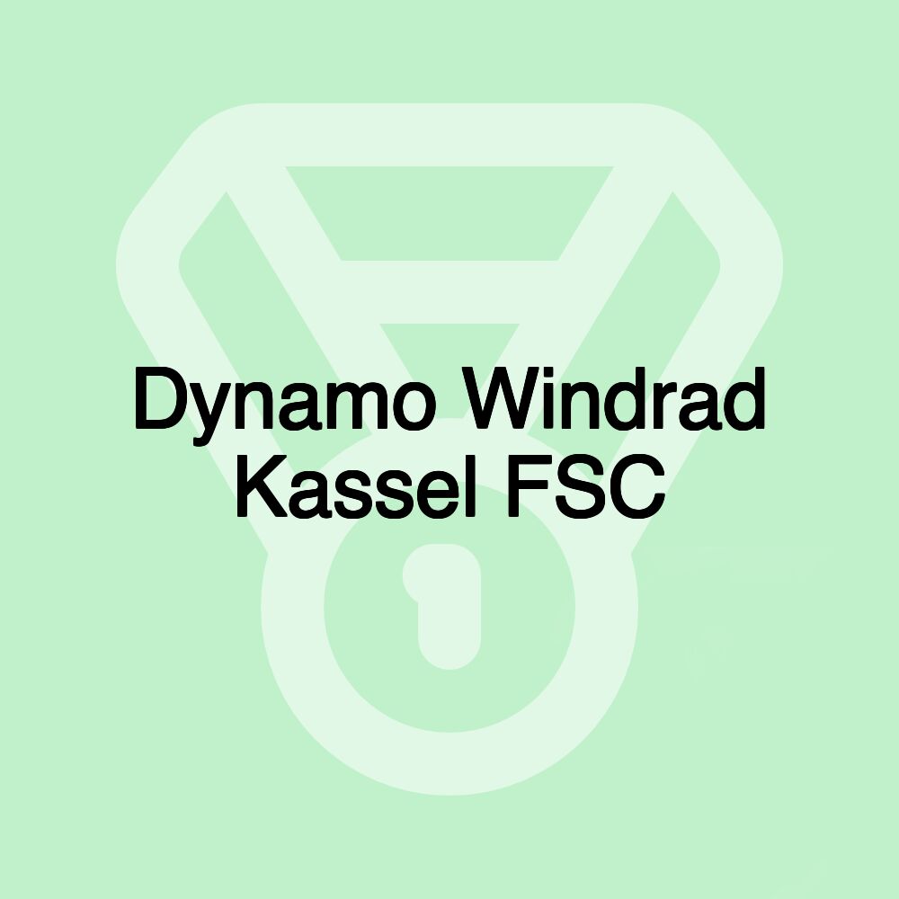 Dynamo Windrad Kassel FSC