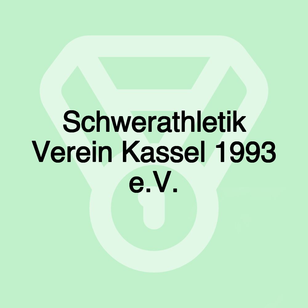 Schwerathletik Verein Kassel 1993 e.V. Schwerathletik Verein Kassel 1993 e.V.