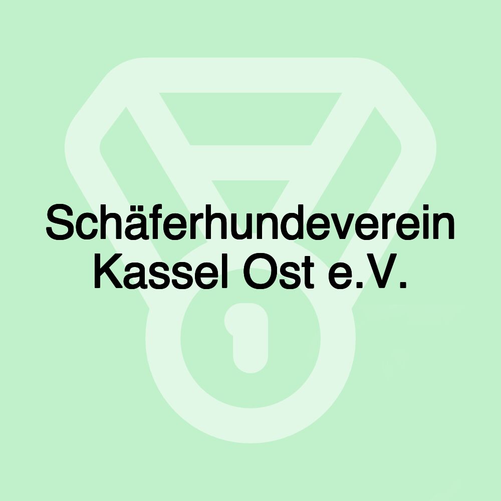 Schäferhundeverein Kassel Ost e.V. Schäferhundeverein Kassel Ost e.V.