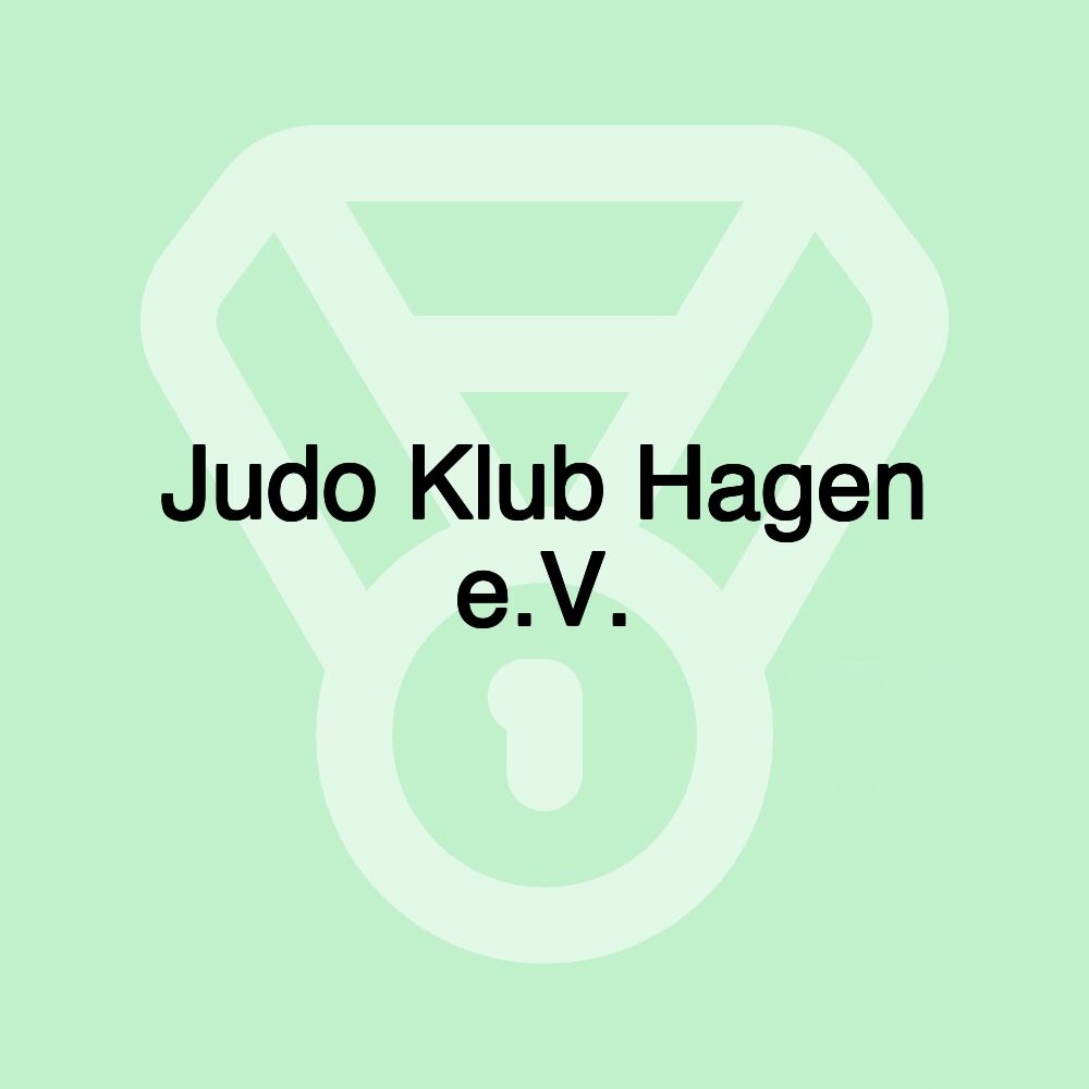 Judo Klub Hagen e.V. Judo Klub Hagen e.V.
