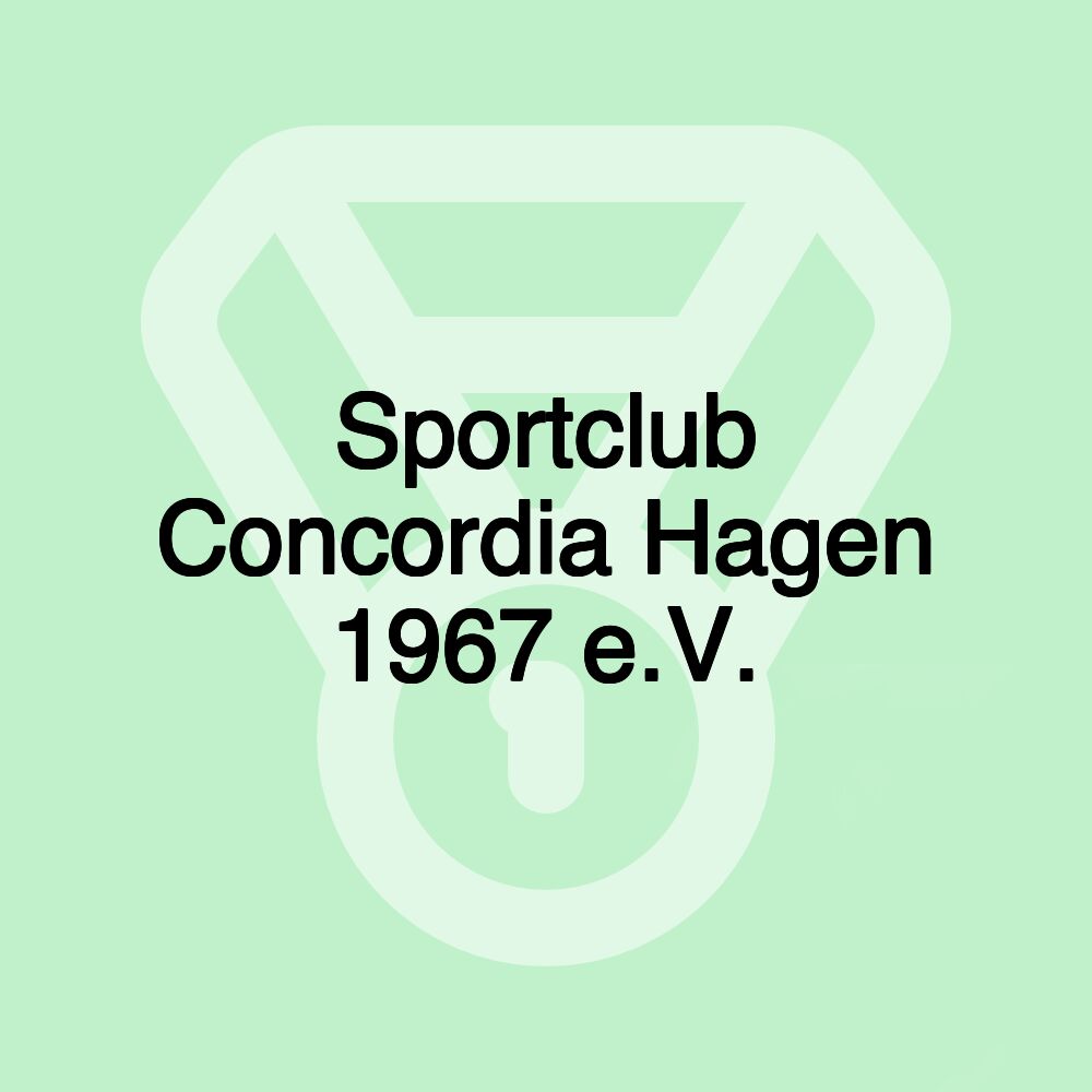 Sportclub Concordia Hagen 1967 e.V.