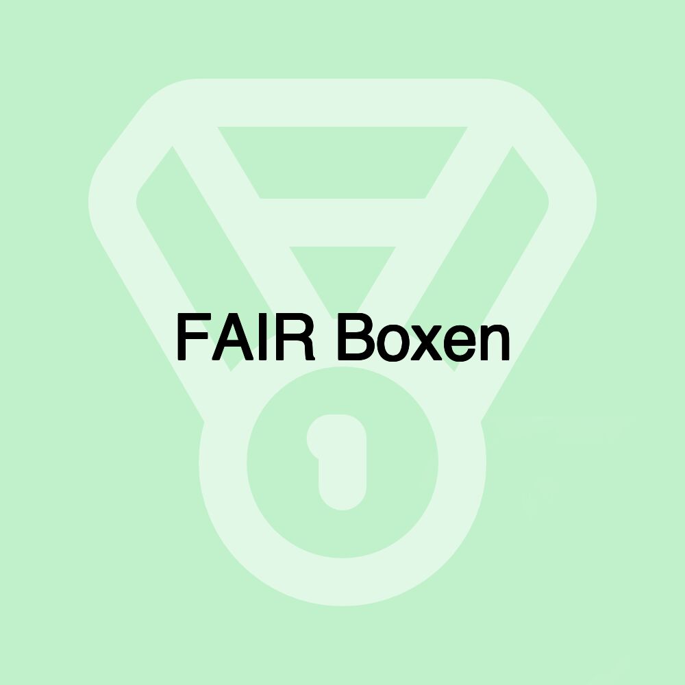 FAIR Boxen