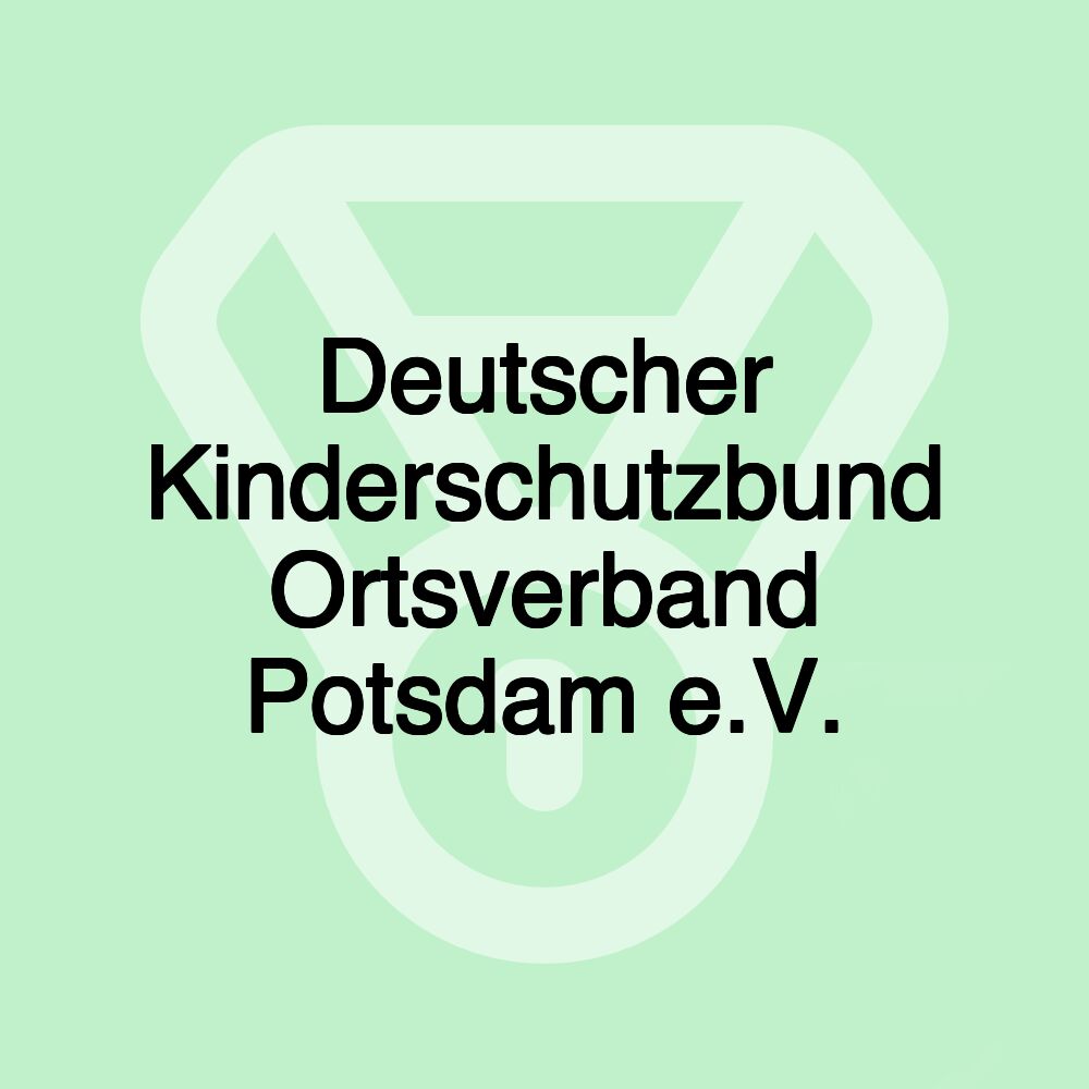 Deutscher Kinderschutzbund Ortsverband Potsdam e.V.