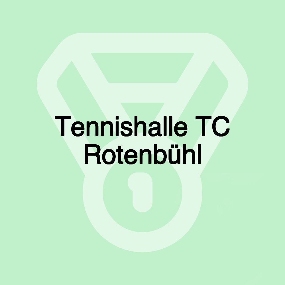 Tennishalle TC Rotenbühl
