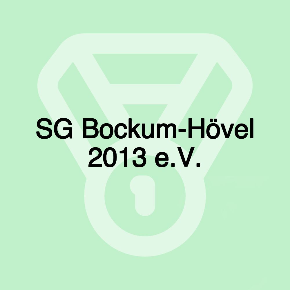 SG Bockum-Hövel 2013 e.V. SG Bockum-Hövel 2013 e.V.