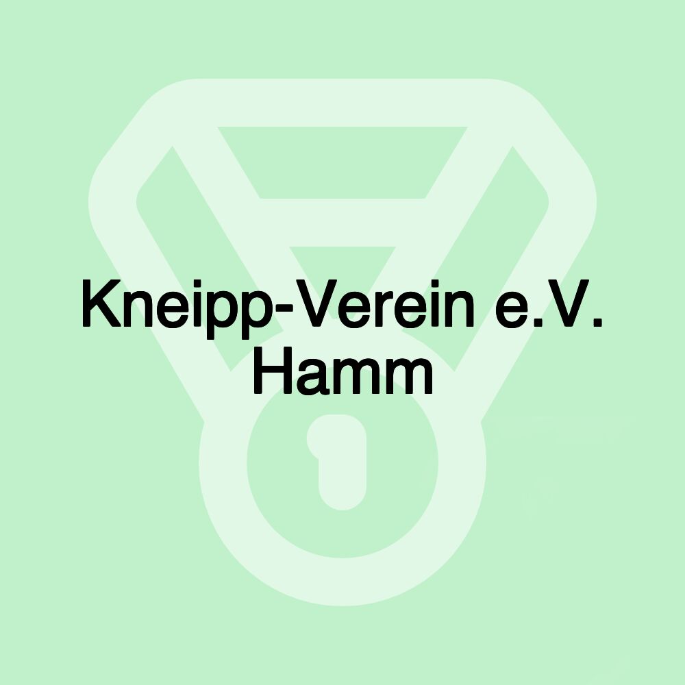 Kneipp-Verein e.V. Hamm