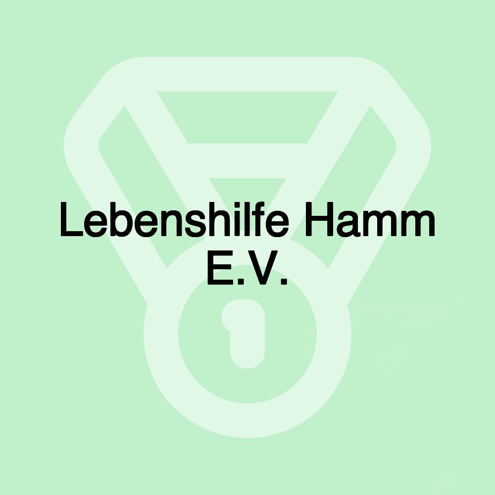 Lebenshilfe Hamm E.V.