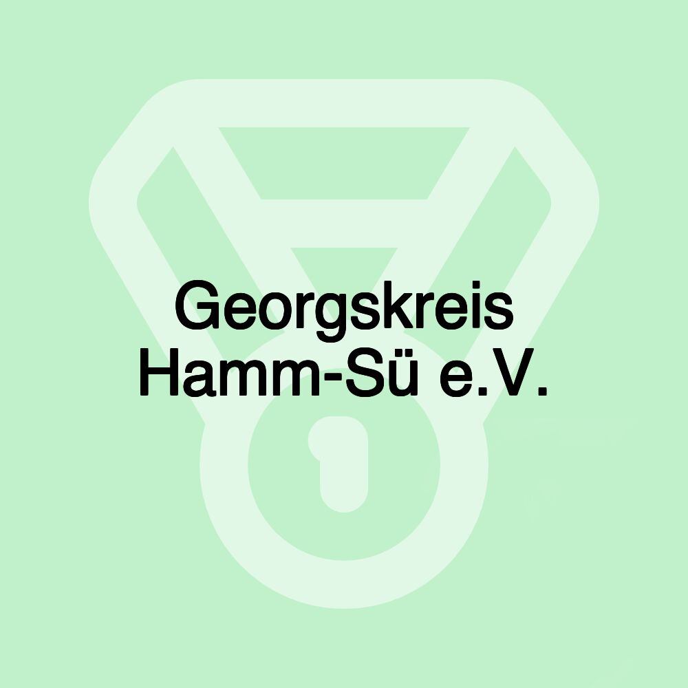 Georgskreis Hamm-Sü e.V. Georgskreis Hamm-Sü e.V.