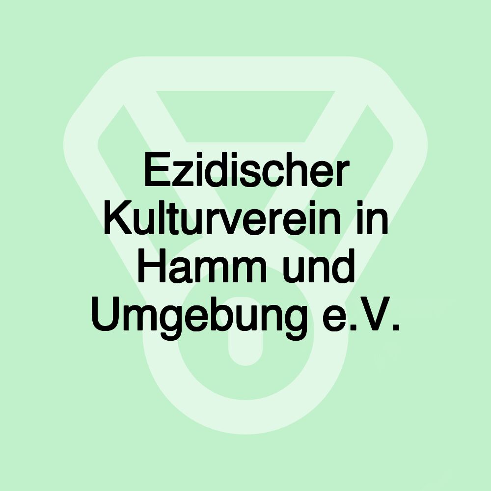 Ezidischer Kulturverein in Hamm und Umgebung e.V.