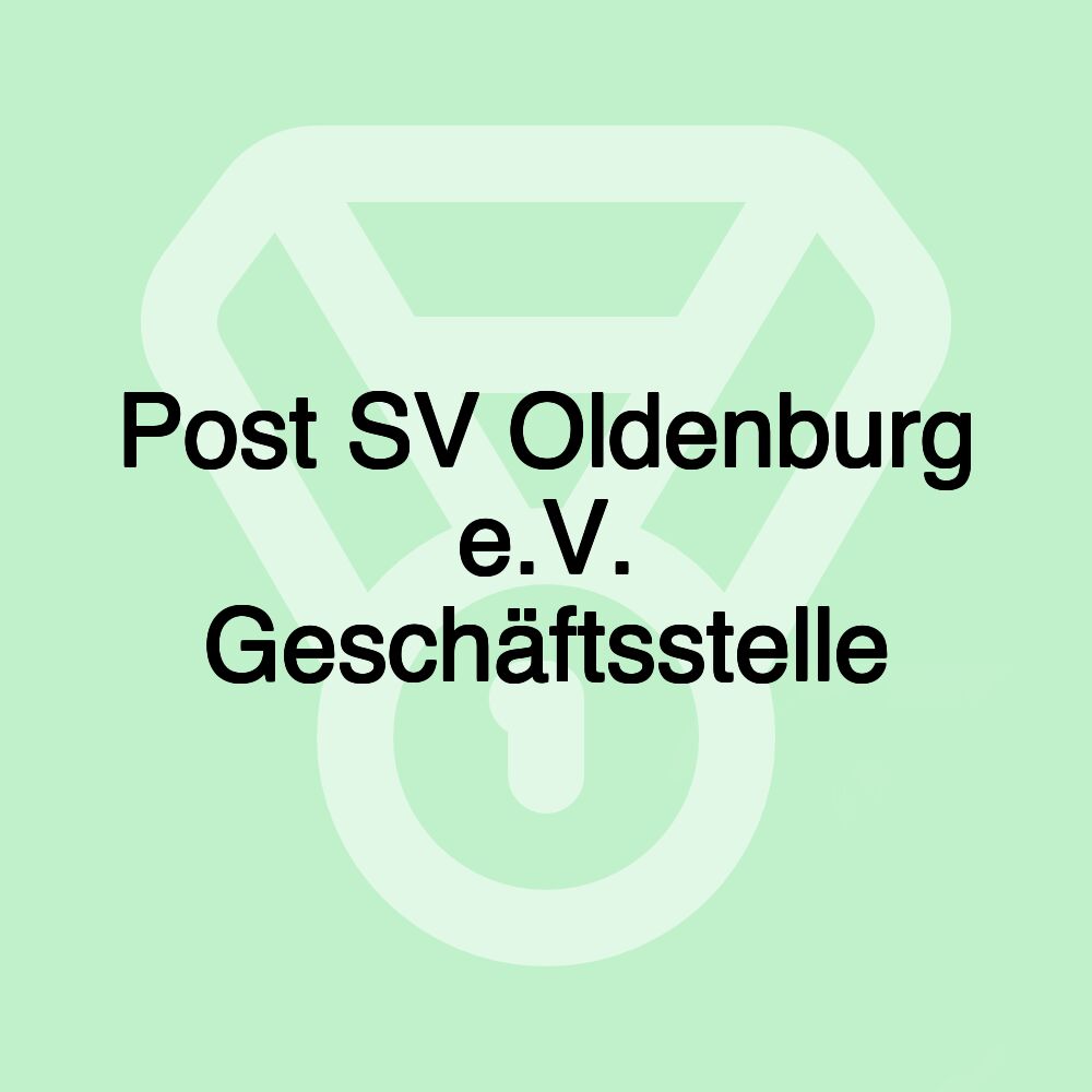 Post SV Oldenburg e.V. Geschäftsstelle