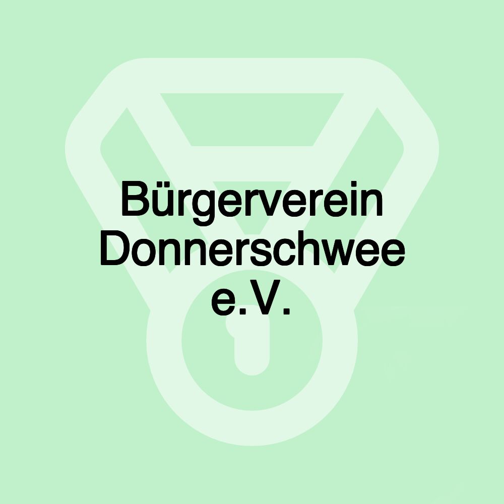 Bürgerverein Donnerschwee e.V. Bürgerverein Donnerschwee e.V.
