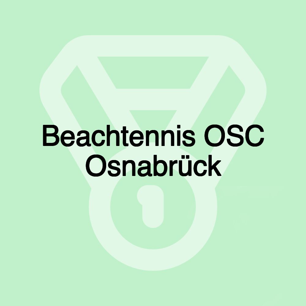 Beachtennis OSC Osnabrück