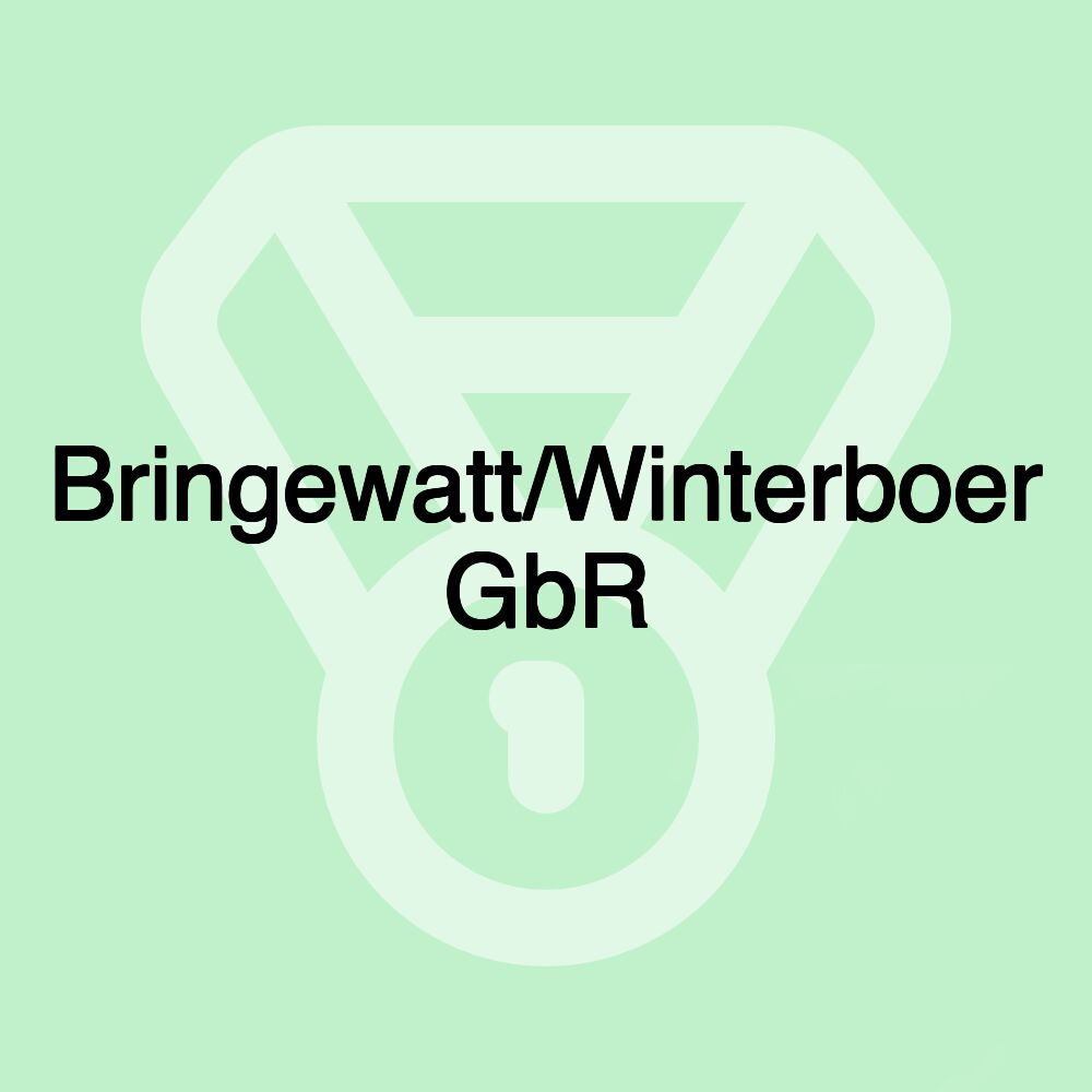 Bringewatt/Winterboer GbR Bringewatt/Winterboer GbR