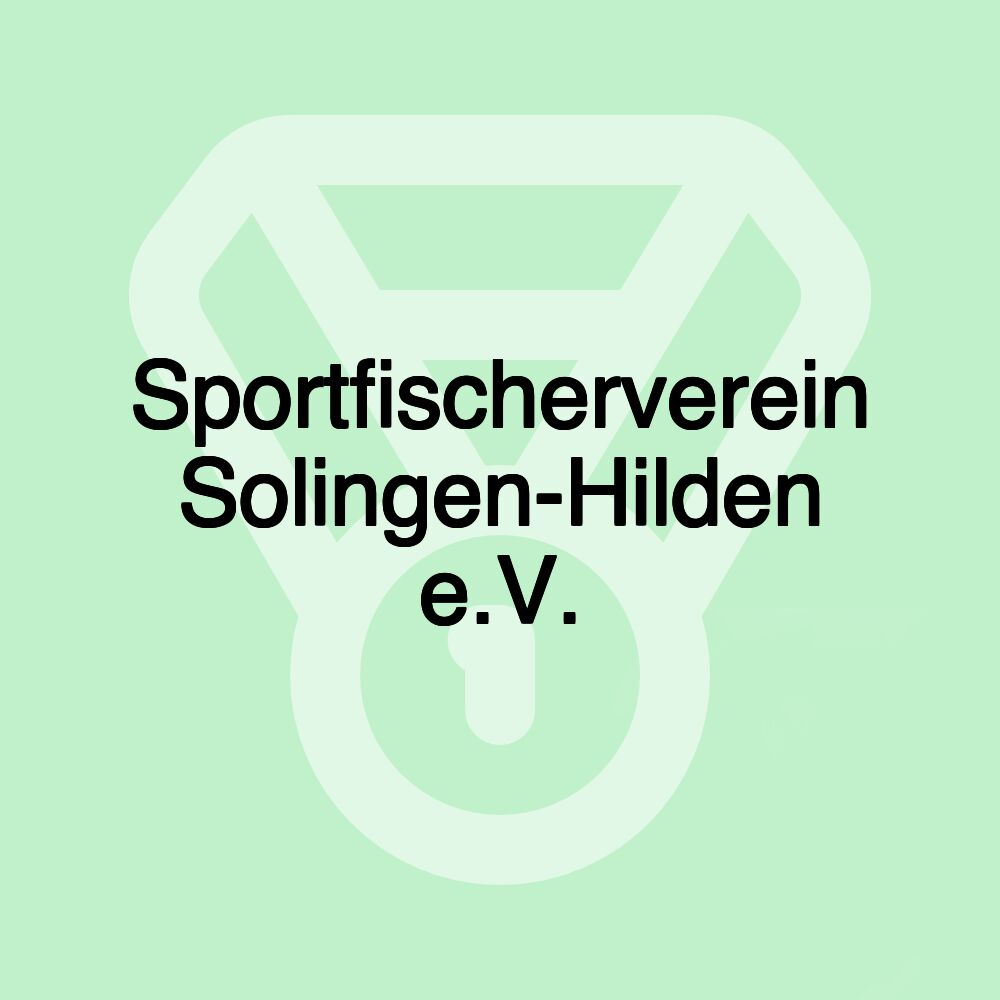 Sportfischerverein Solingen-Hilden e.V. Sportfischerverein Solingen-Hilden e.V.