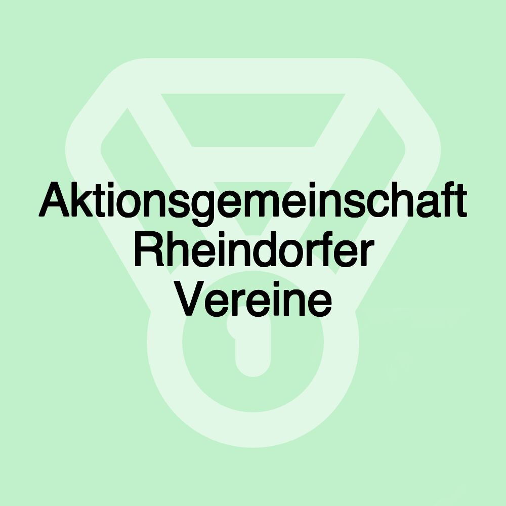 Aktionsgemeinschaft Rheindorfer Vereine Aktionsgemeinschaft Rheindorfer Vereine